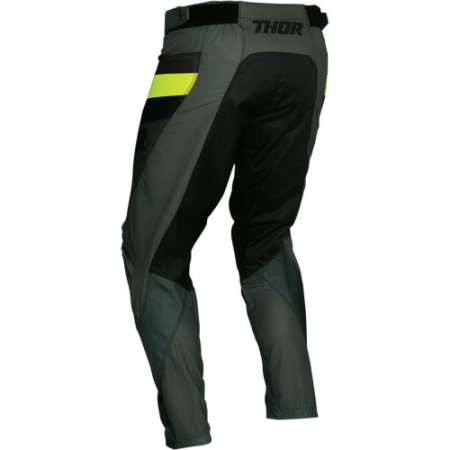 Pantaloni - Pantaloni Thor Pulse Racer, Negru/Army, 36