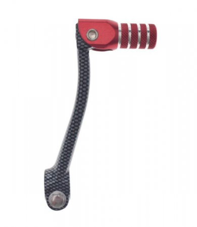Pedala schimbator viteze XR50 2000-2003, CRF50 2004-2013, XR70 1997-2003, CRF70 2004-2013, culoare rosu/carbon [1]