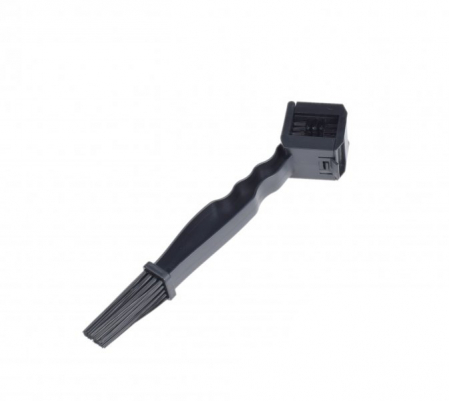 Perie de curatare lant, 2 capete de curatare, culoare negru [1]