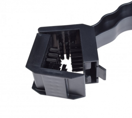 Perie de curatare lant, 2 capete de curatare, culoare negru [2]