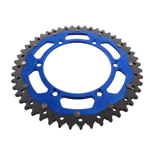 Pinioane - Pinion spate 49 dinți, pas 520, albastră ZF