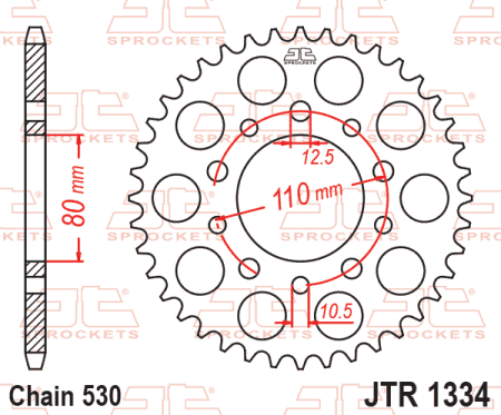 Pinioane - Pinion spate 530 Z45