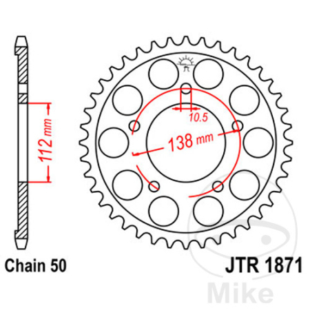 Pinioane - Pinion spate 530 Z48