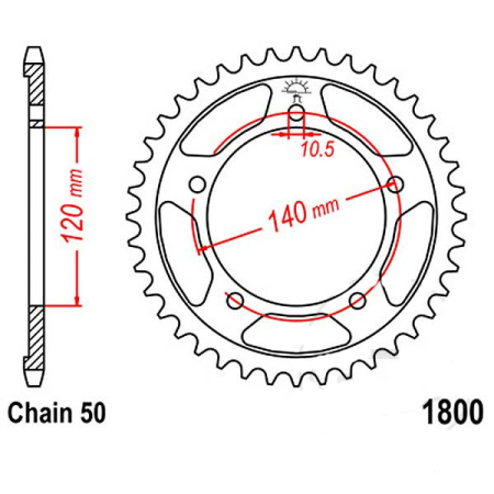 Pinioane - Pinion spate Z40 SV1000   03-