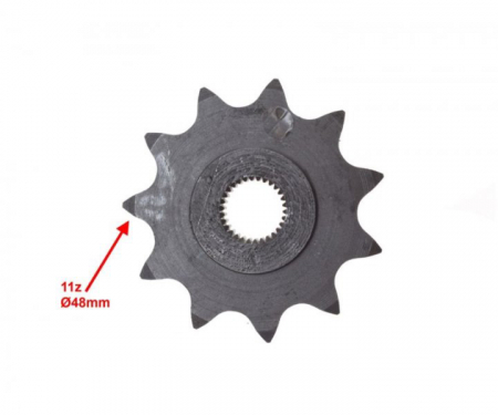 Pinion transmisie fata, 11 dinti, pas 415, Romet [1]