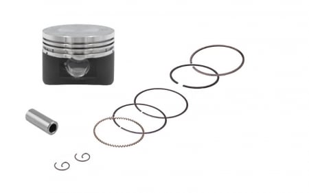 Pistoane - Piston si segmenti 125cc, 4T, diametru 52.4, bolt 15 mm, inaltime 37 mm