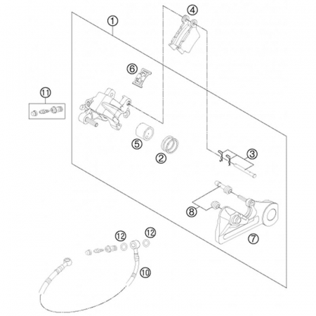 Pistonas etrier frana Ktm 26MM, 2013, #5 [1]