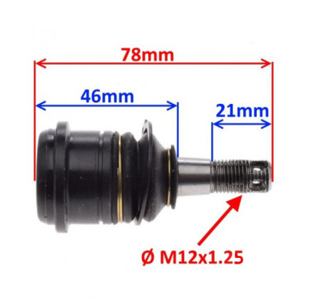 Pivot inferior ATV250 ST-9E [1]