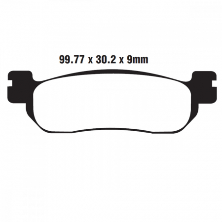 Placute frana - Placute de frana FA275TT Standard EBC
