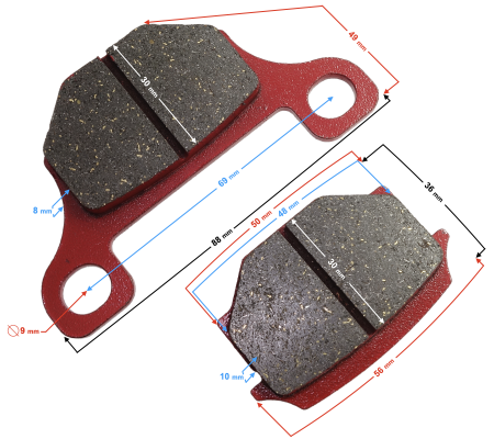 Placute frana Barton Fighter 1 [2]