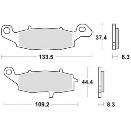 Frana - Placute frana EBC FA229 / MCB682