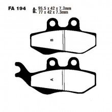 Frana - Placute frana echivalent MCB664