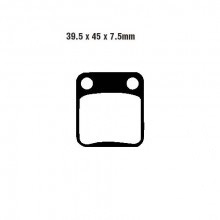 Frana - Placute frana FA054TT echivalent MCB510