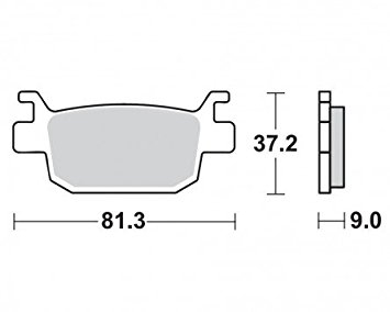 Frana - Placute frana MCB806SRM