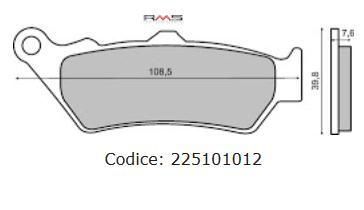 Placute frana - Placute frana sinter BMW.F 800 GS fata