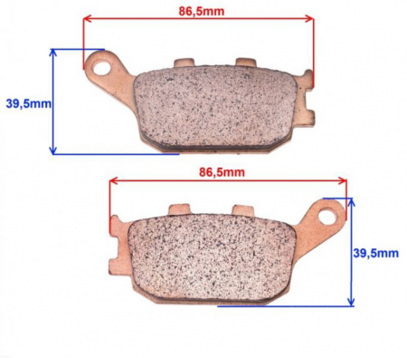 Placute frana sinter, echivalente EBC FA174 [1]