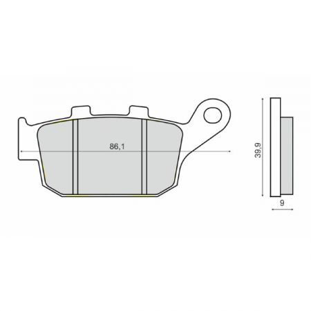 Frana - Placute frana sinter Honda CBR 650F