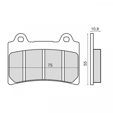 Placute frana - Placute frana (Sinter) Yamaha TDM 850 1991-1995
