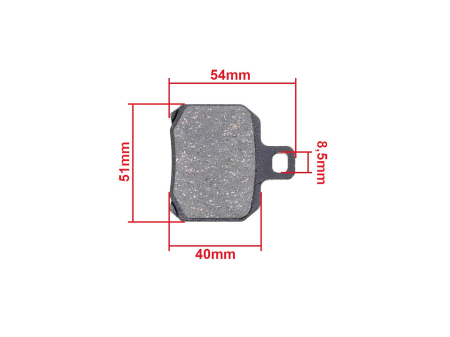 Set 2 placute frana, Aprilia, Cf Moto, Benelli, Piaggio [2]