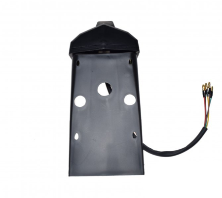 Aripa spate cu stop si semnalizari LED, culoare negru [3]