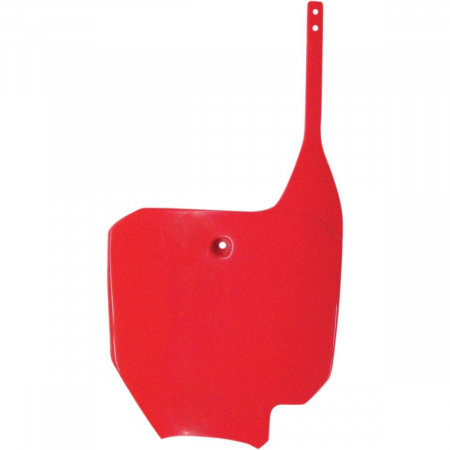 Plastic numar - Plastic numar fata Honda CR80+85/96-07,rosu