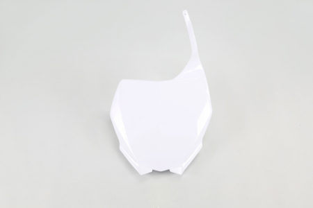Plastic numar - Plastic numar fata Yamaha YZ125-250 2006-10, alb