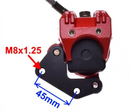 Pompa frana si etrier spate Romet Crs50/125 [1]