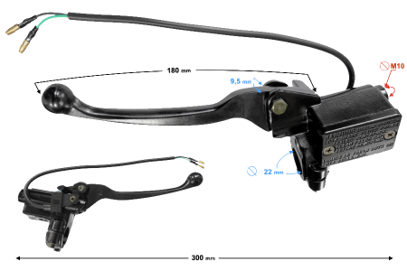 Pompă frână spate Barton Falcon 125 (Ver. 2) [2]
