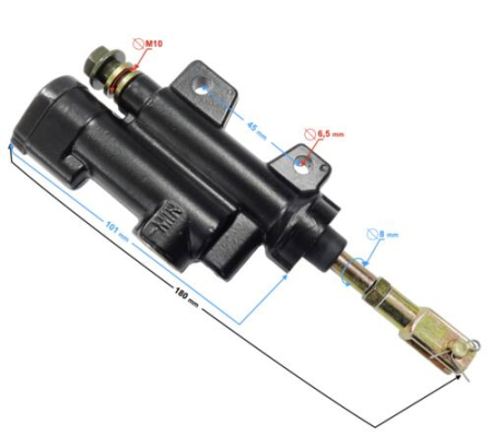 Frana - Pompa frana spate cross Barton NXT300