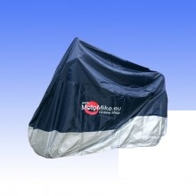 Transport & Depozitare - Prelata moto impermeabila 275x108x104 albastru/argintiu