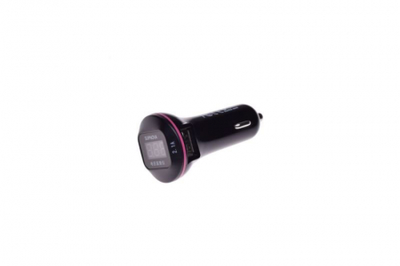 Incarcator telefon - Priza 12v cu afisaj voltaj si usb 12 - 24V