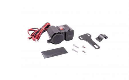 Suporti telefon & Audio - Priza moto USB, montaj pe ghidon