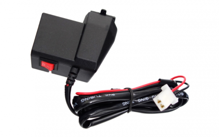 Priza si afisaj incarcare, iesire USB, montaj ghidon, culoare negru [1]