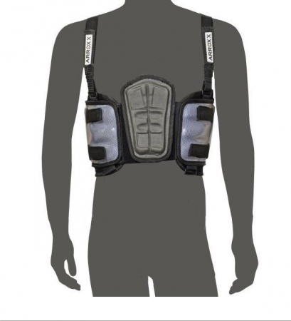 Echipamente - Protectie Arroxx Top Q pentru coaste, Pilot Kart, culoare negru, marime XL