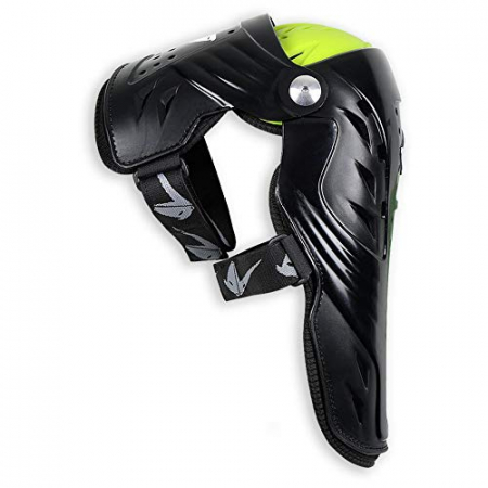 Protectii genunchi Ufo Plast Syncron Evo, culoare negru/galben fluorescent [1]