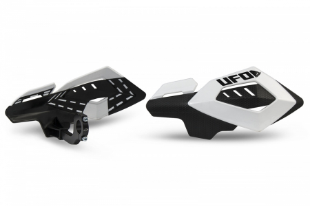 Protectii maini motocross/enduro Ufo Plast Arches, marime universala, culoare alb [1]