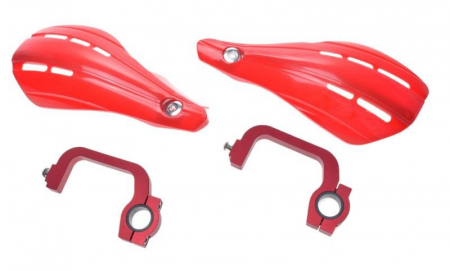 Protectii maini / Kit-uri - Protectii maini Pro Guard, culoare rosu