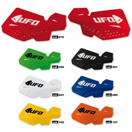 Protectii maini / Kit-uri - Protectii maini Ufo Viper, ghidon D.22mm, cu kit pridere, verde