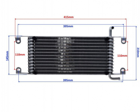 Radiator CF Moto CF800 X8 2015, echivalent 7020-180800 [1]