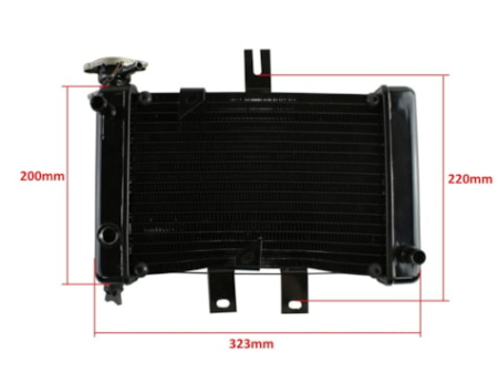Motor - Radiator racire ATV 200/250