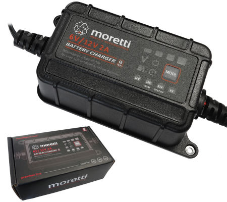 Redresoare - Redresor baterii GEL, AGM, LiFePO4 6V/12V 2A