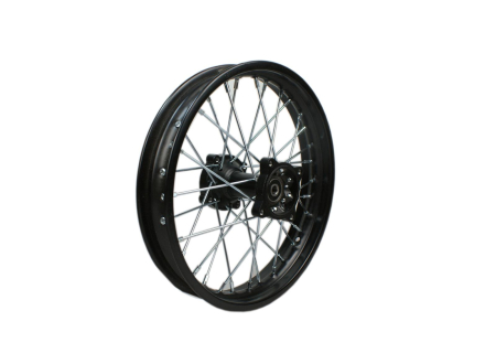 Roti complete - Roata completa spate 1.85x14" cross 125cc, culoare negru