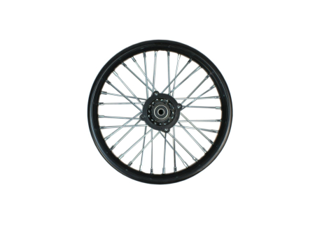 Roata completa spate 1.85x14" cross 125cc, culoare negru [3]