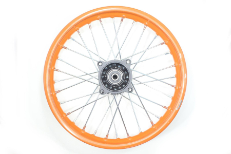 Roata spate cross 1.85-14'', 125cc, cerc portocaliu [2]
