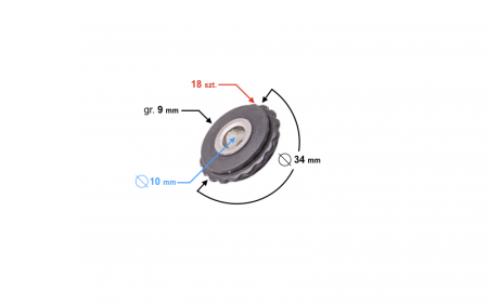 Rola tensionare lant 18/428 [1]