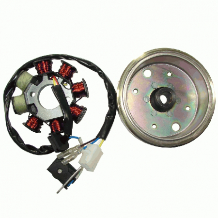 Electrica & Lumini - Rotor si stator aprindere scuter GY6-50 4T