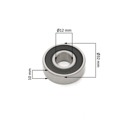 Rulment Transversal 250CC GB/T276/ 6201RS [1]