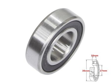 Suspensie Cadru - Rulmet butuc spate 6003 RS,17x35x10,pentru Atv-uri china 110/120/150cc