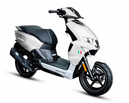 Motociclete & ATV - Scuter Barton Active 50cc, culoare alb