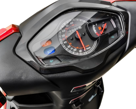 Scuter Barton Active 50cc, culoare rosu [3]